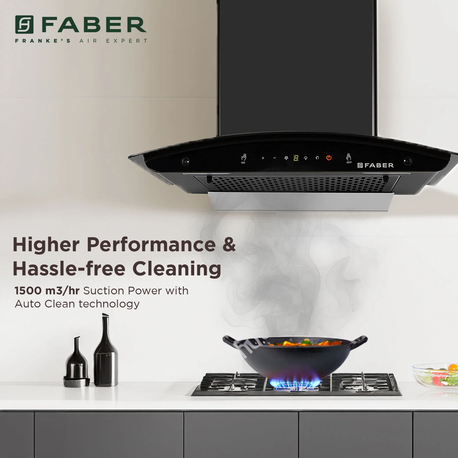 Faber Mystic BLDC Filterless Chimney 60cm-3