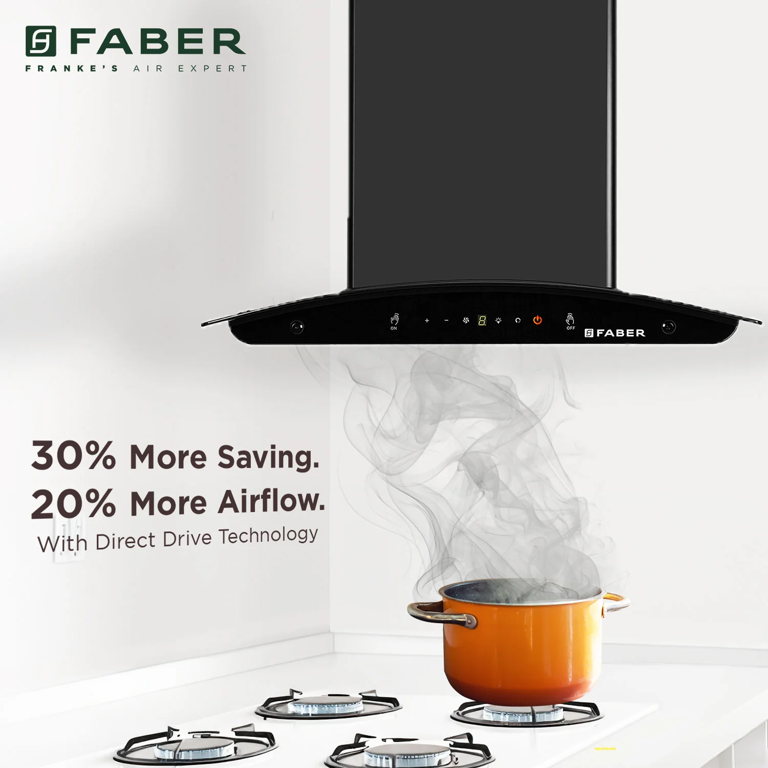 Faber Mystic BLDC Filterless Chimney 60cm-6